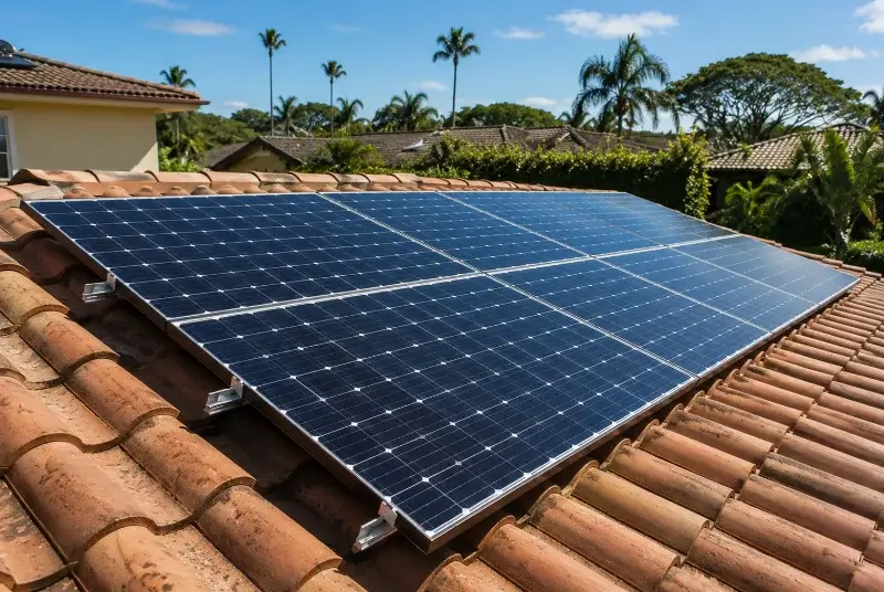 Installation de panneaux solaires à Rieumes